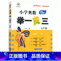 B版(练习) 小学五年级 [正版]小学奥数举一反三新版五年级 奥数创新思维训练题奥数教程全套A版+B版+达标测试 5年级