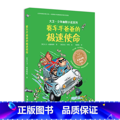 赛车手爸爸的极速使命 [正版]大卫少年幽默小说系列全套 了不起的大盗奶奶钱堆里的男孩圆梦小队的午夜计划 大盗奶奶的完美冒