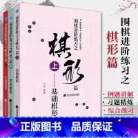[正版]围棋进阶练习之棋形篇 上中下全套3册 基础棋形+常见棋形+实战棋形 沙砾围棋入门书籍围棋书籍大全围棋书少儿儿童初
