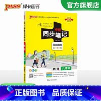 物理 八年级/初中二年级 [正版]2024初中学霸同步笔记八年级语文数学英语物理历史地理生物政治科学基础知识课堂笔记道德