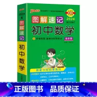 数学 初中通用 [正版]2024图解速记初中数学公式定律知识点汇总速查速记基础知识手册大全七八九年级初一二三中考复习资料