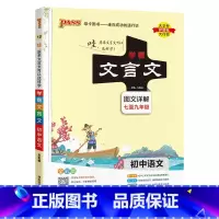 文言文专项 初中通用 [正版]2025版学霸笔记初中语文基础知识讲解知识点清单手写课堂笔记pass绿卡图书七八九年级中考