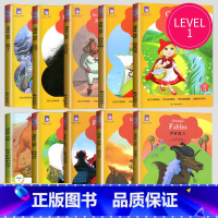 七年级10本 [正版]津津有味读经典英语阅读七年级八年级九年级格林童话海底两万里伊索寓言快乐王子绿山墙的安妮怪医杜立德黑