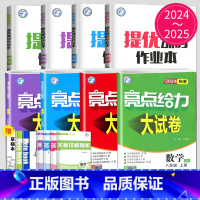 语文 默写能力训练 人教版 九年级/初中三年级 [正版]2024亮点给力大试卷七年级上册八年级上九年级下册数学语文英语物
