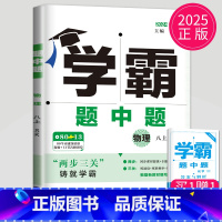 物理 八年级上苏科版 八年级/初中二年级 [正版]2024学霸题中题数学英语物理化学七年级上册八年级下册九年级上苏科版译