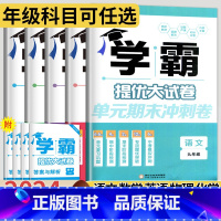 语数英 3本套装 七年级下 江苏专用[除南通] 初中通用 [正版]2024新版学霸提优大试卷年级下册八年级九年级上册语文