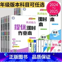 语数英物 江苏专用(除南通) 九年级上 [正版]2024亮点给力提优课时作业本七年级上册八年级九年级下册数学语文英语物