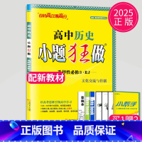 历史 选择性必修3 人教版 高中二年级 [正版]2024版高一高二小题狂做高中数学物理化学生物语文地理历史政治英语必修一