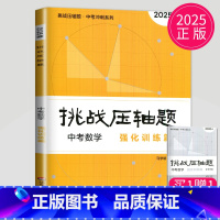 中考数学 强化训练篇 初中通用 [正版]2025挑战压轴题七八九年级数学物理化学中考数学中考物理中考化学难题解析压轴题精