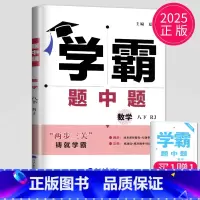 [正版]2025学霸题中题八年级下册数学人教版RJ初二下学期初中数学8年级下课堂作业同步训练辅导书课时提优必刷题基础练习