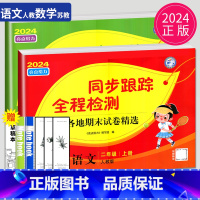 [正版]2024秋同步跟踪全程检测及各地期末试卷精选二年级上册语文数学人教版RJ苏教版SJ亮点给力2年级上学期同步提优作