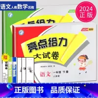 [正版]2024版亮点给力大试卷一年级下册语文数学一下全套人教版RJ苏教版SJ江苏小学1年级下学期同步训练单元测试卷期中