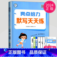 英语默写天天练 四年级上 小学四年级 [正版]2025春亮点给力计算天天练四年级上册数学四上苏教版SJ江苏小学4年级下学