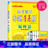 数学 新高考版 [正版]2025恩波教育高考语文数学英语物理化学政治历史小题狂做巅峰篇 高三二轮三轮总复习冲刺模拟试卷教