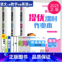 语数英3本套装 江苏专用 小学五年级 [正版]2025亮点给力提优课时作业本五年级下册语文英语数学五下全套人教版苏教版译