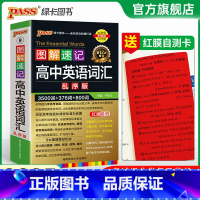 英语词汇(乱序版) 高中通用 [正版]2025版图解速记高中英语词汇3500基础知识大全英语单词语文必背文言文古诗文数学