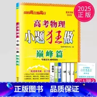 物理 新高考版 [正版]2025恩波教育高考语文数学英语物理化学政治历史小题狂做巅峰篇 高三二轮三轮总复习冲刺模拟试卷教