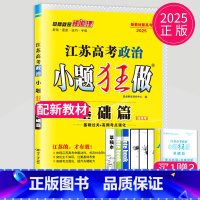 2025政治 基础篇 江苏专用 新高考通用版 [正版]恩波教育2025新高考小题狂做物理基础篇语文数学英语化学生物政治历