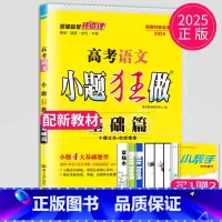 2025新高考语文基础篇4合1 新高考通用版 [正版]恩波教育2025新高考小题狂做物理基础篇语文数学英语化学生物政治历