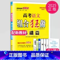 2025语文组合狂做基础篇(新高考)阅读全题型3合1 新高考通用版 [正版]恩波教育2025新高考小题狂做物理基础篇语文