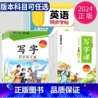 语文 同步练字帖 三年级上 [正版]2024墨点字帖语文写字同步练习册写字课英语字帖一二三四五六年级上下册小学生同步