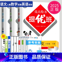 [正版]2025亮点给力提优班多维互动空间六年级下册语文数学英语六下全套人教版RJ苏教版SJ译林版YL江苏小学6年级下学