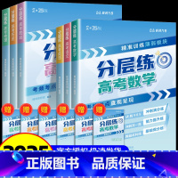 [全6本]语数英政史地 [正版]2025新版张雪峰高考分层练高中数学峰阅教研组教辅题型全归纳靶向练习复习教辅高考真题必刷