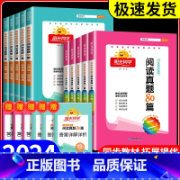 [共2本小学通用]修辞手法+写作技巧 小学二年级 [正版]2024新版阅读真题80篇 一二三年级四年级五年级六年级 彩虹