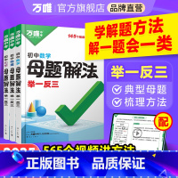 [数学+物理]2本套装 初中通用 [正版]2025新解题方法数学物理化学小四门基础知识母题解法题思维方法大全七八九年级政