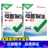 [物理+化学]2本套 初中通用 [正版]2025新解题方法数学物理化学小四门基础知识母题解法题思维方法大全七八九年级政治