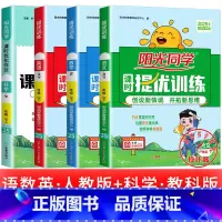 4本:语数英 人教版 +科学 教科版 三年级下 [正版]2025提优训练课时优化作业一二三四五六年级下册上册语文人教数学