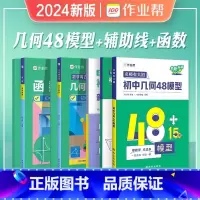 [数学王炸套装]几何48模型+几何辅助线+函数 初中通用 [正版]2024初中几何48模型数学题解中考辅助线函数中考热搜