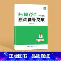 标点符号突破 [正版]易蓓小学语文字词句语法突破专项100训练一二三四五六年级人教版易错字成语句子句式语法标点病句修改修