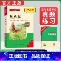 [八上必读]昆虫记(赠名著导练) 初中通用 [正版]初中必读名著骆驼祥子和钢铁是怎样练成的原著七八九年级下册上册经典常谈