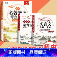 [全3册]名著导读+文言文+必背古诗文138篇 初中通用 [正版]名著导读考点精练初中七八九年级初中生必读名著导读与考点