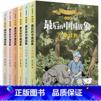 [漫画版]最后的中国战象:小象(全6册) [正版]学校力荐后的中国战象 漫画版全册 签名卡片沈石溪动物小说 象群的征途小