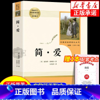 [人教版-新九上]简爱 [正版]书籍 简爱和儒林外史全2册原著完整版九年级下册必读书无删减初三初中学生课外书阅读读物经典