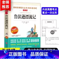 鲁滨逊漂流记 [正版]鲁滨逊漂流记原著完整版六年级下册必读的课外书青少年版天地出版社人教版鲁滨孙汉鲁冰逊鲁宾逊漂游记历险