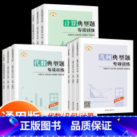 几何 九年级/初中三年级 [正版]初中数学必刷题专项训练七年级八年级中考代数几何计算解题方法与技巧高效训练典型题789年