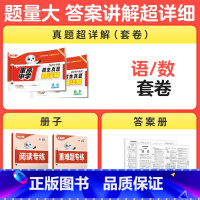 [语文+数学]全国通用 小学升初中 [正版]2025小白鸥小升初招生真题超详解语文数学英语人教版小学毕业分班真题卷星空重