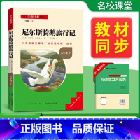 [单本]下册--尼尔斯骑鹅旅行记 [正版]童年快乐读书吧六年级上册爱的教育小英雄雨来高尔基人教版原著必读课外书目辅导资料