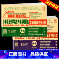 [2本套]语文+数学 小学升初中 [正版]冲刺2025语文数学英语小升初小学毕业升学名校入学真卷精选全国版小学毕业升学真