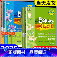 课外现代文与文言文组合训练 八年级 初中通用 [正版]2025版53五年中考三年模拟初中课外文言文与现代文阅读七八九年