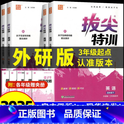 [北师大版]数学 三年级下 [正版]2025春外研版三年级起点英语练习册小学拔尖特训外研社一二三四五六年级上册下册同步练