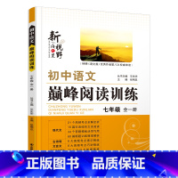 巅峰阅读训练<第八次审读> 七年级/初中一年级 [正版]新视野2024版初中语文巅峰阅读训练七年级全一册初中记叙文非连续