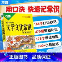 初中必考文学文化常识 初中通用 [正版]2025初中必考文学文化常识图解速记初中生中国古代历史现代文学文化百科常识积累大
