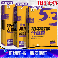 [英语专项]语法考点-初中通用 九年级/初中三年级 [正版]2025五三初中英语数学语文专项七八九年级完形填空与理解