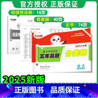 语文❤小升初真题[分类卷]1本 六年级 [正版]2025小白鸥星空小升初真题分类专练卷语文专项训练人教版历年真题试卷精选