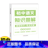 [语文]1本 初中通用 [正版]初中基础知识图解手册大全语文数学英语物理化学人教版八九年级初二初三通用辅导书知识图解学霸