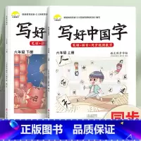 写好中国字·6年级[上册+下册]2本 [正版]荣恒2024新写好中国字字帖一二三四五六年级上下册人教版英语同步练字帖课课